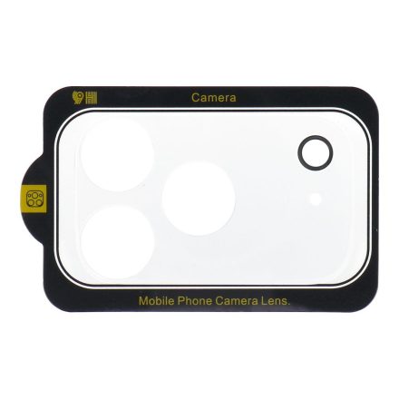Iphone 17 Pro 5D Full Glue edzett üveg kamerához átlátszó