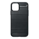 Samsung A55 Carbon szilikon tok Fekete