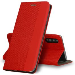 Iphone 13 Mini Notesz Oldalra nyíló tok Sensitiv Piros