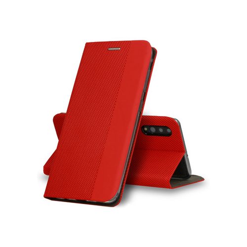 Iphone 13 Mini Notesz Oldalra nyíló tok Sensitiv Piros