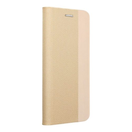 Xiaomi Redmi Note 13 Pro Plus 5G Notesz Oldalra nyíló tok Sensitiv Arany