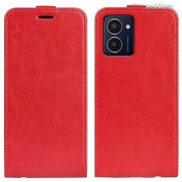 Huawei P10 Lite Notesz Lefele nyíló tok Piros