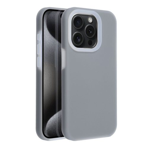 iPhone 11 Pro Max hátlap sziilikontok, Candy tok, szürke