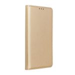 SAMSUNG A55 Notesz Oldalra nyíló tok Smart Arany