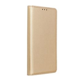 SAMSUNG A55 Notesz Oldalra nyíló tok Smart Arany