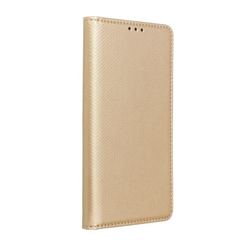 SAMSUNG A55 Notesz Oldalra nyíló tok Smart Arany
