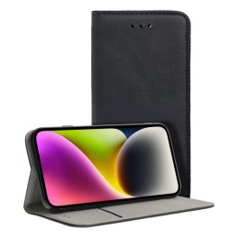 Samsung A55 Notesz Oldalra nyíló tok Magneto Fekete