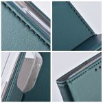 Samsung A55 Notesz Oldalra nyíló tok Magneto zöld