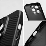 Samsung A55 egyszínű szilikon tok, Breezy fekete