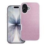 Samsung A55 Csillogó szilikon hátlap tok, ragyogó rózsaszín színben