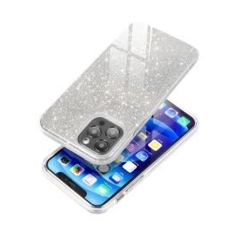   Samsung A55 Csillogó szilikon hátlap tok, ragyogó ezüst színben