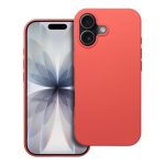 Samsung A55 Egyszínű szilikon hátlap tok, barack színű