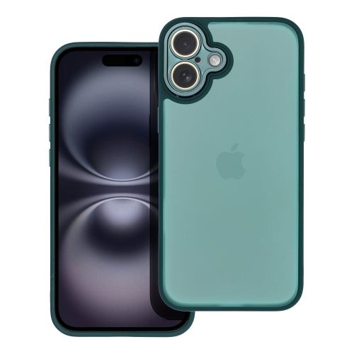 Iphone 16 Plus kemény hátlaptok ( variete) zöld