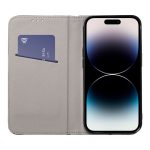 Iphone 17 Notesz Oldalra nyíló tok Magneto Bordó