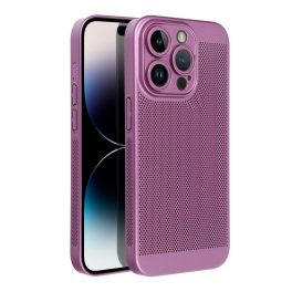 Iphone 17 Pro egyszínű szilikon tok, Breezy lila