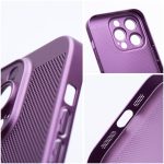 Iphone 17 Pro egyszínű szilikon tok, Breezy lila