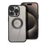 iPhone 17 Pro Szilikon hátlap tok, fekete színben