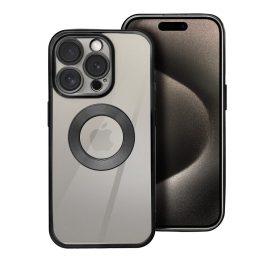 iPhone 17 Pro Szilikon hátlap tok, fekete színben