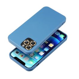 iPhone 17 PRO hátlap szilikon tok, kék