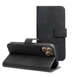 Motorola G06 Notesz Oldalra nyíló tok Tender fekete
