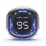 Vezeték nélküli fülhallgató BLUE STAR AirCrystal TX1 TWS fekete