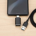 USB A 3.0 - C típusú adapter Blue Star Fekete