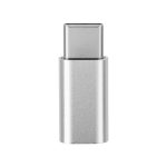 Micro USB - C típusú adapter, Blue Star ezüst