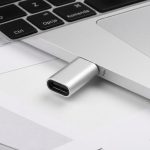 Micro USB - C típusú adapter, Blue Star ezüst