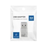 Adapter C típusú - USB A 3.0 , Blue Star - ezüst