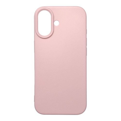 iPhone 17Pro Egyszínű szilikon tok, rózsaszín bőr jellegű