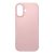 iPhone 17Pro Egyszínű szilikon tok, rózsaszín bőr jellegű