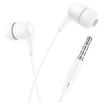 Vezetékes fülhallgató Jack 3,5 mm Hoco M97 fehér